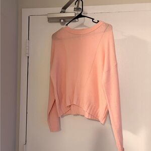 Rails Soft Pink Crew Neck Sweater